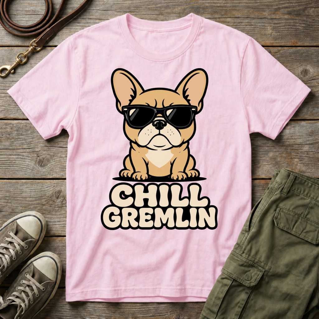 Frenchie Chill Gremlin T-Shirt