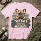 Frenchie Runs The House Sunset T-Shirt