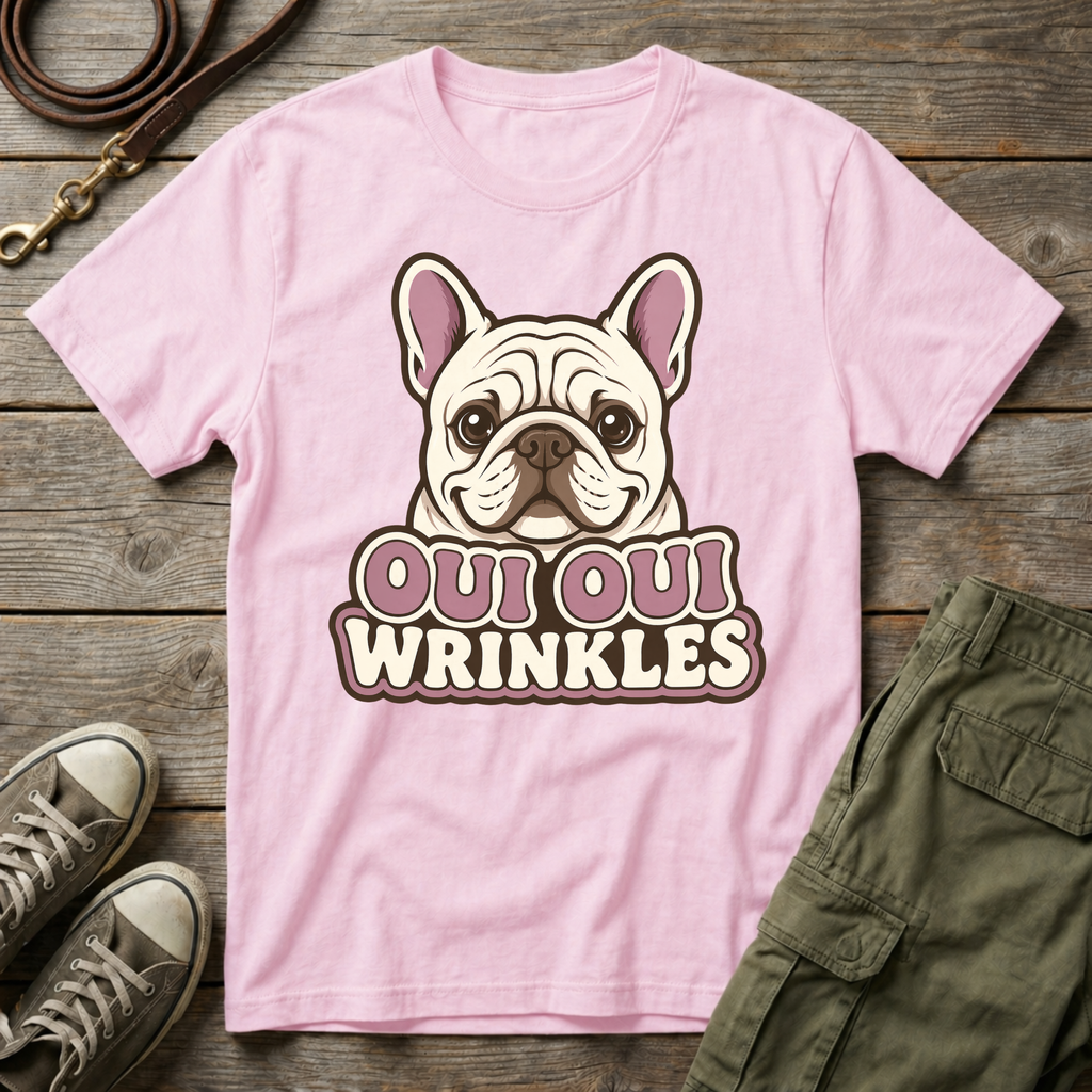 Frenchie Wrinkles T-Shirt