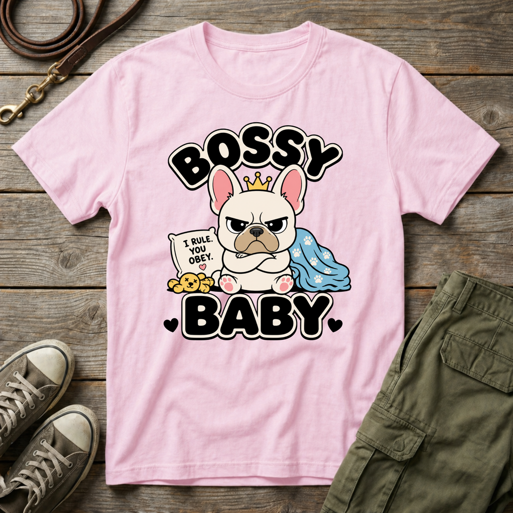 Frenchie Bossy Baby T-Shirt