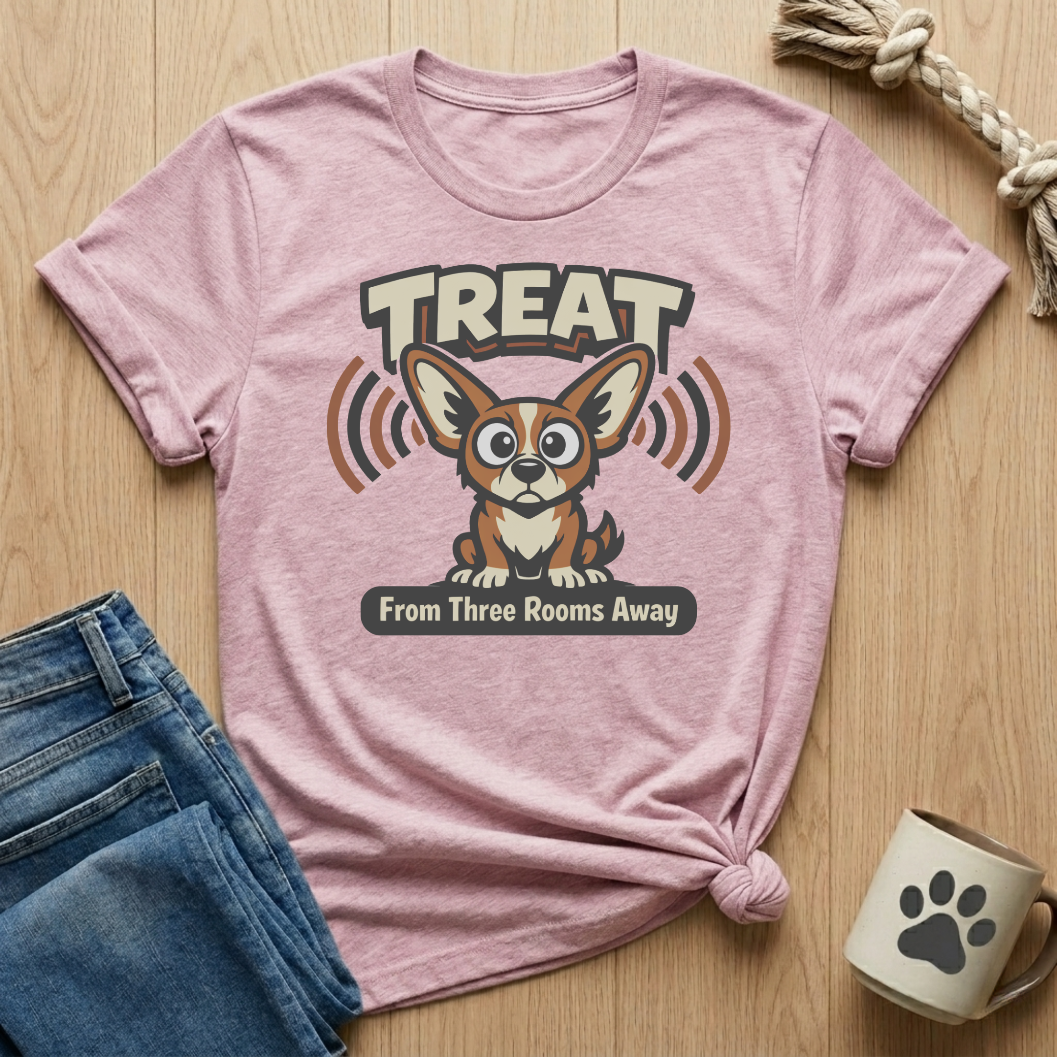 Treat Three Rooms Away T-Shirt