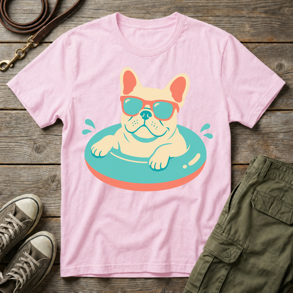 Frenchie Floatie T-Shirt