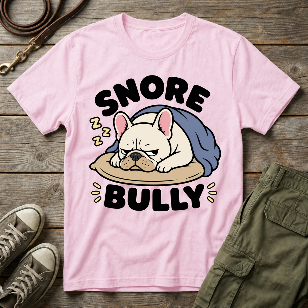 Frenchie Snore Bully T-Shirt