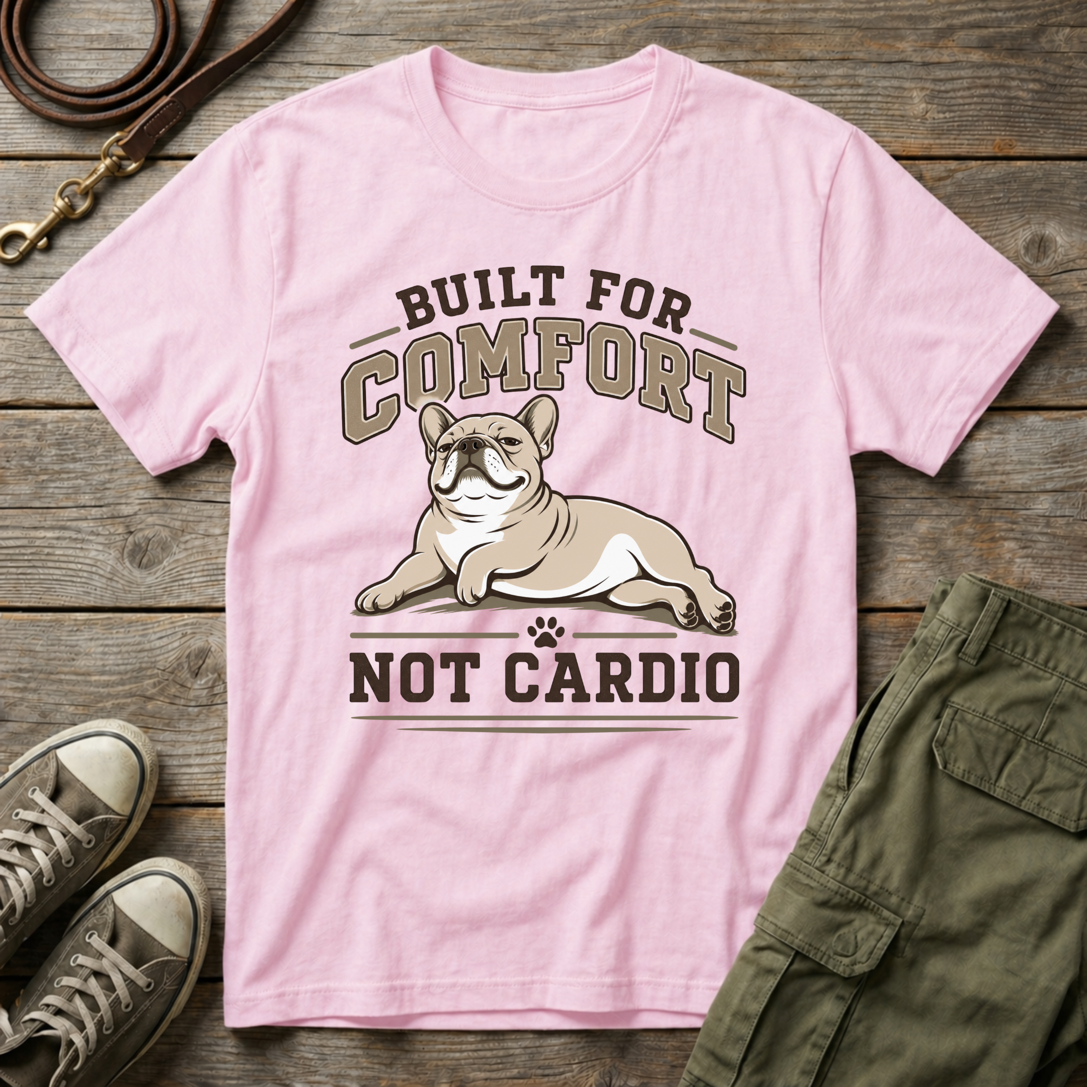 Frenchie Built For Comfort T-Shirt