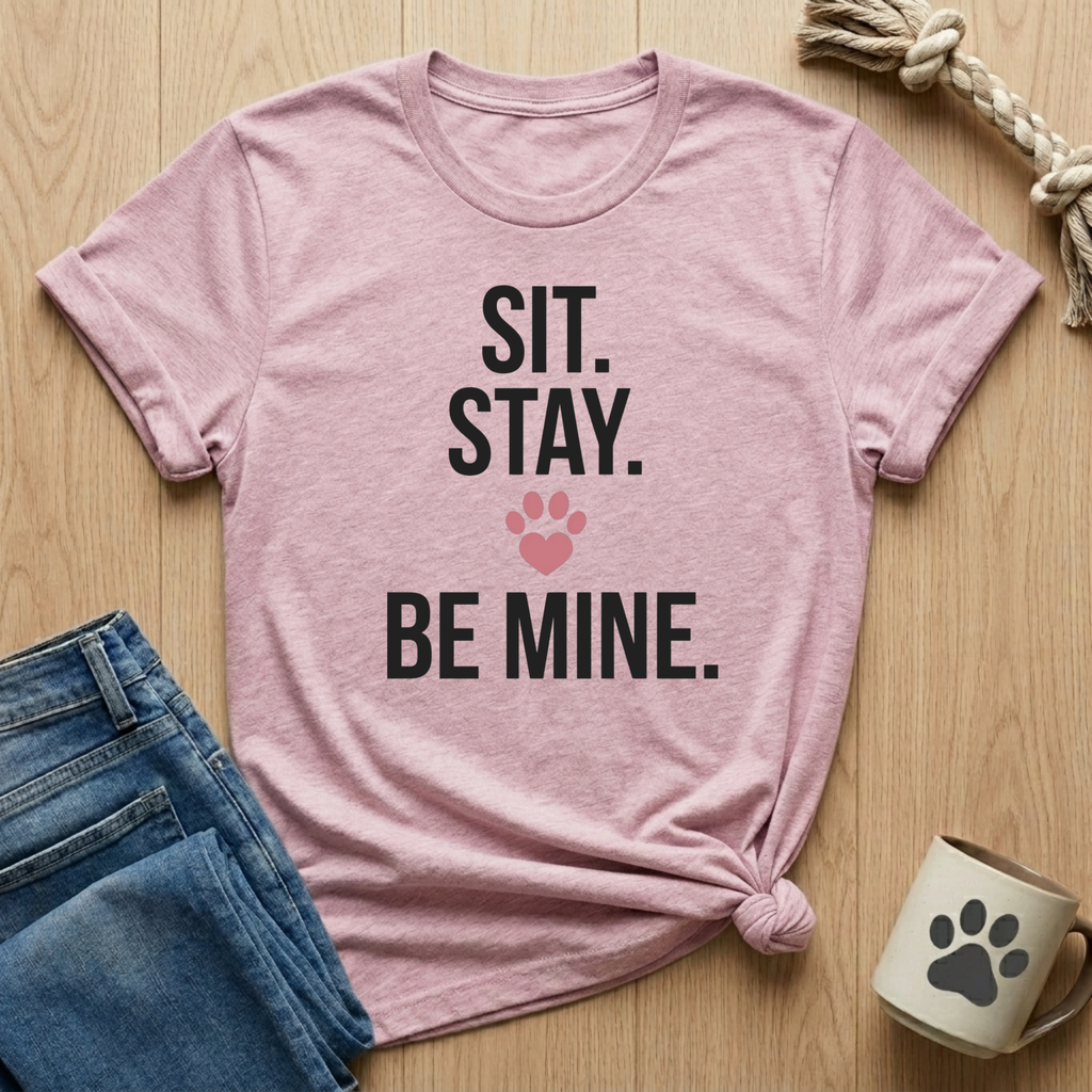 Sit Stay Be Mine T-Shirt