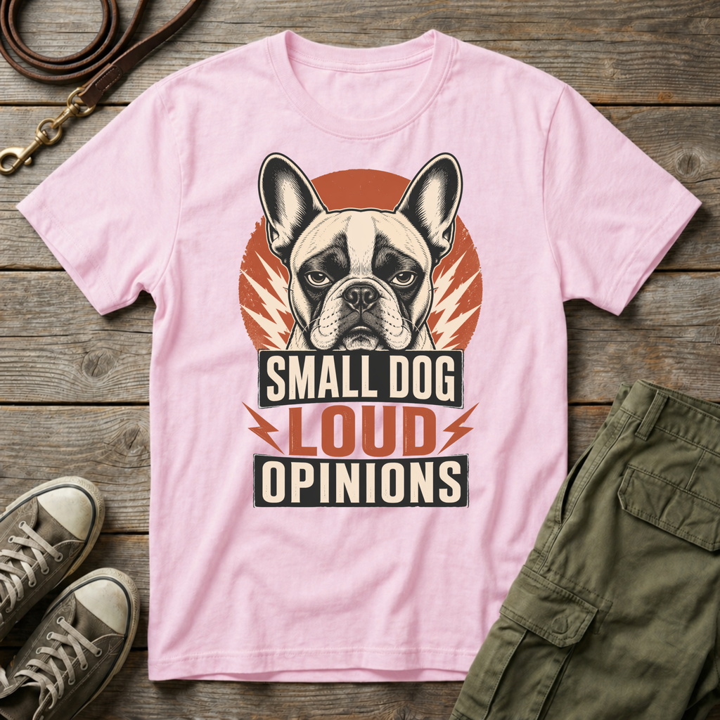 Frenchie Loud Opinions T-Shirt