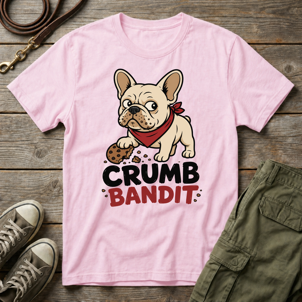 Frenchie Crumb Bandit T-Shirt