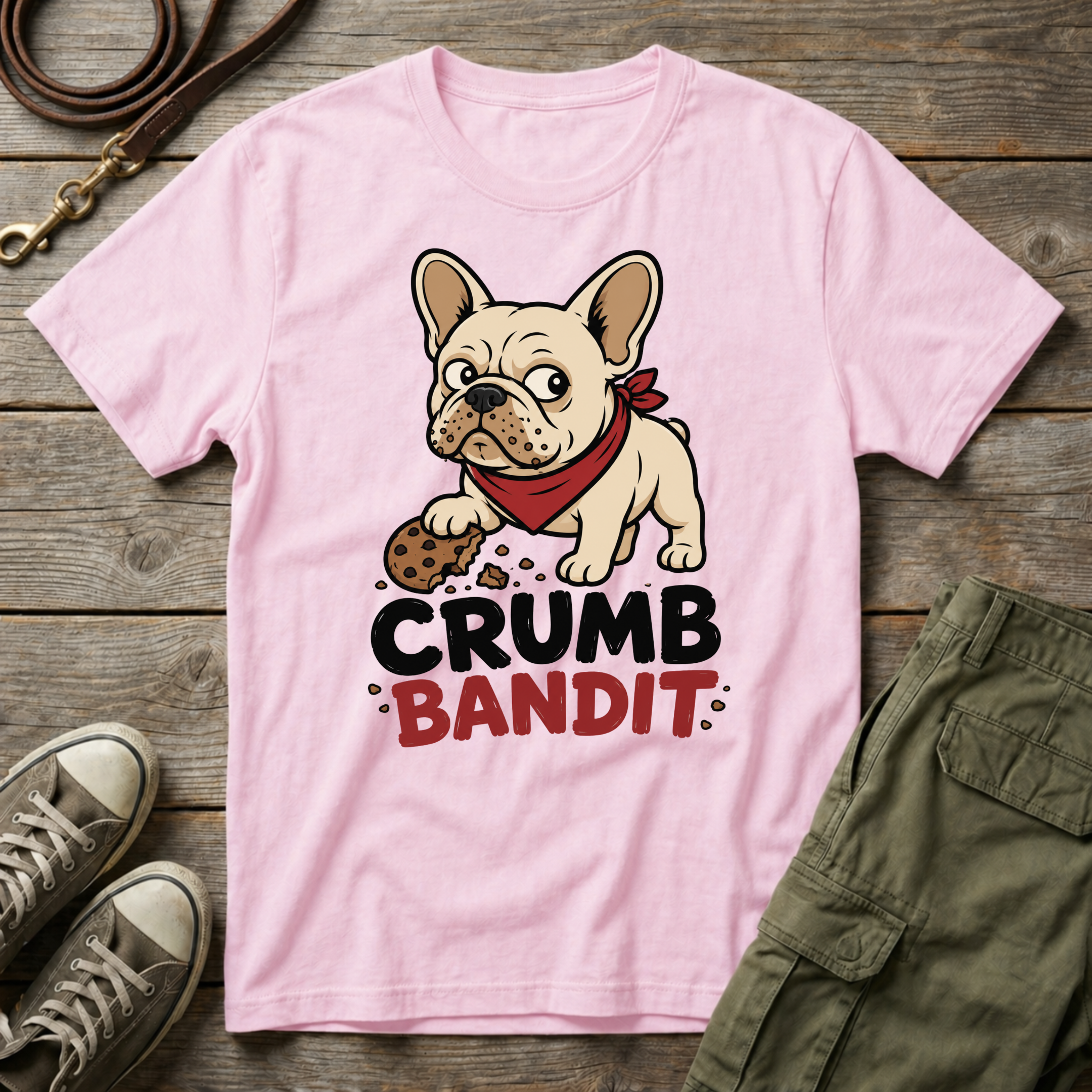Frenchie Crumb Bandit T-Shirt