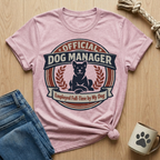 Official Dog Manager T-Shirt