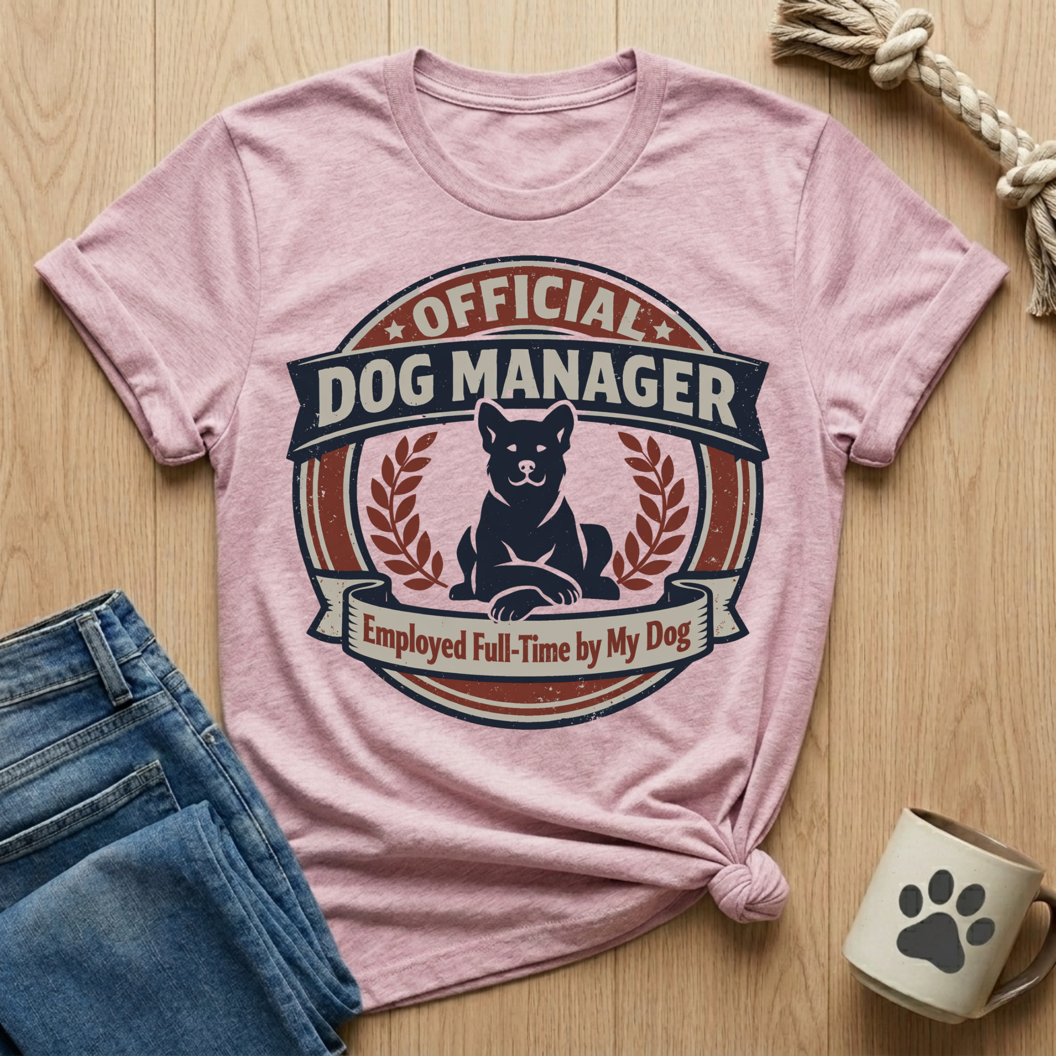 Official Dog Manager T-Shirt