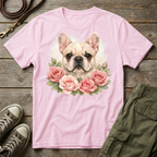 Frenchie Roses T-Shirt