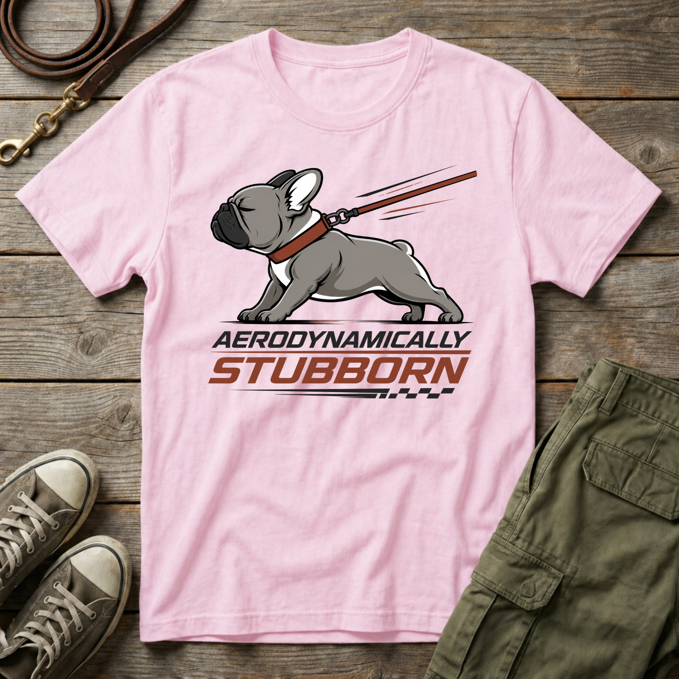 Stubborn Aero Frenchie T-Shirt