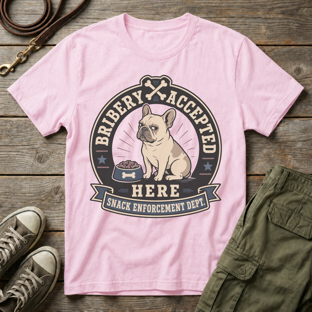 Bribery Accepted Here T-Shirt