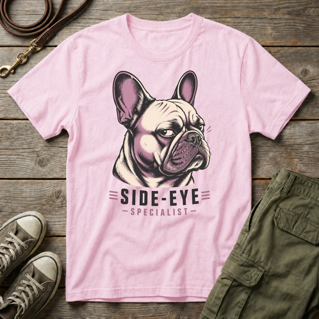 Frenchie Side Eye T-Shirt