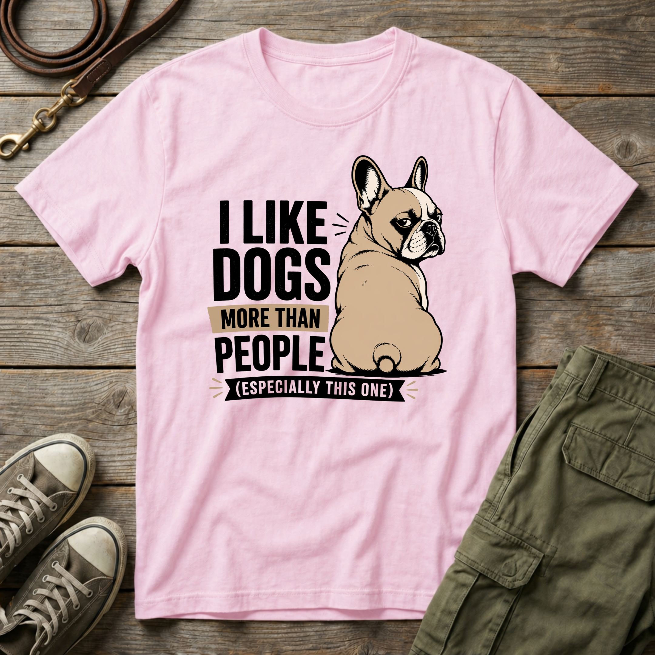 Frenchie More Than People T-Shirt