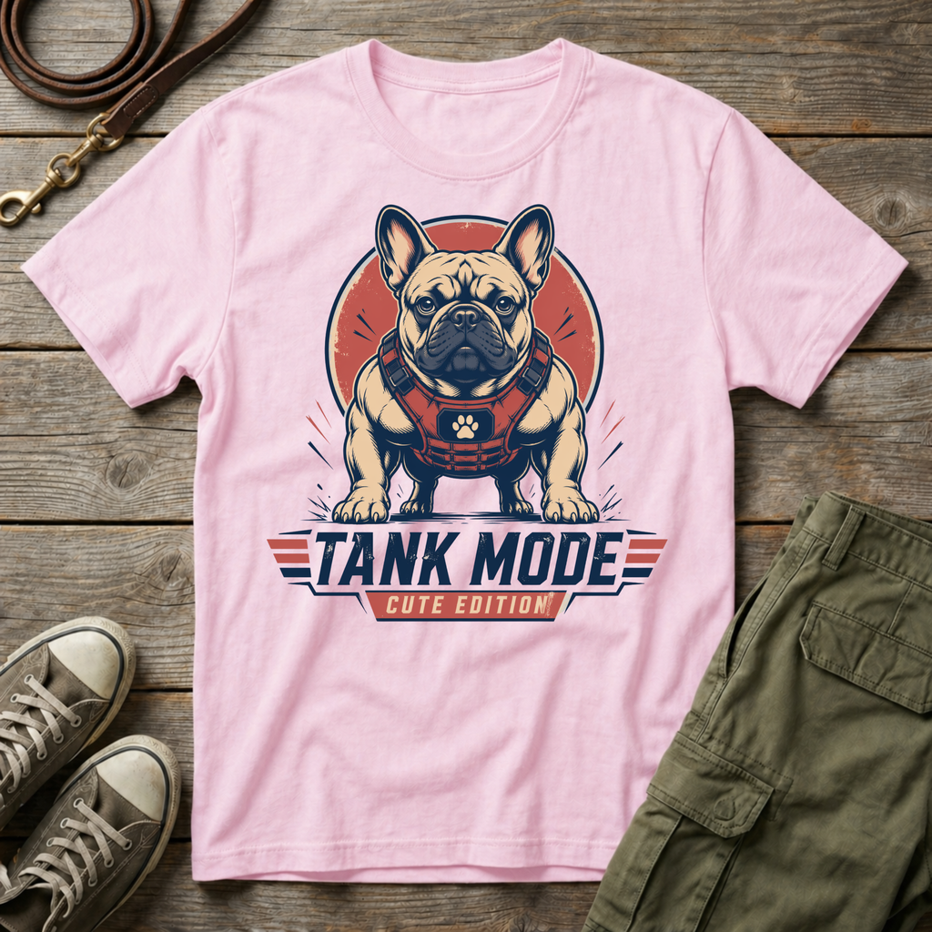 Frenchie Tank Mode T-Shirt