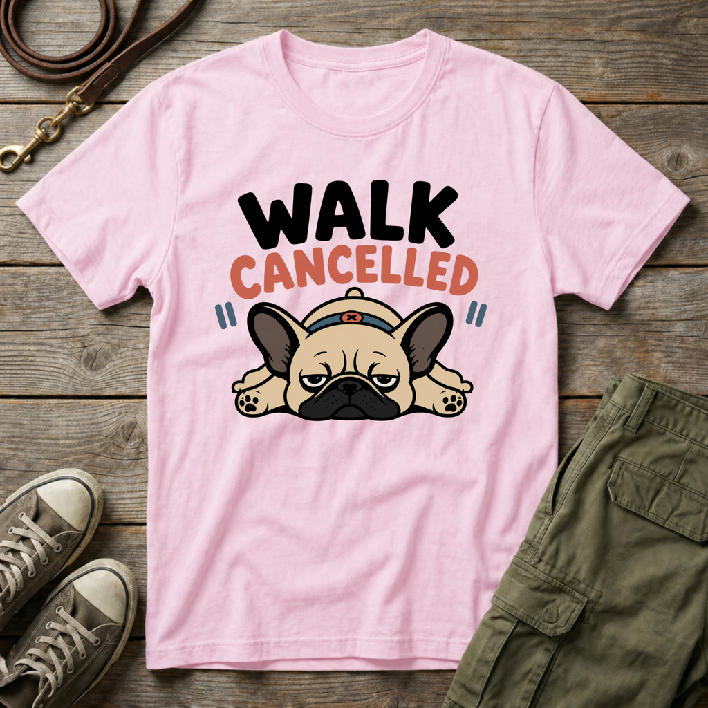 Frenchie Walk Cancelled T-Shirt