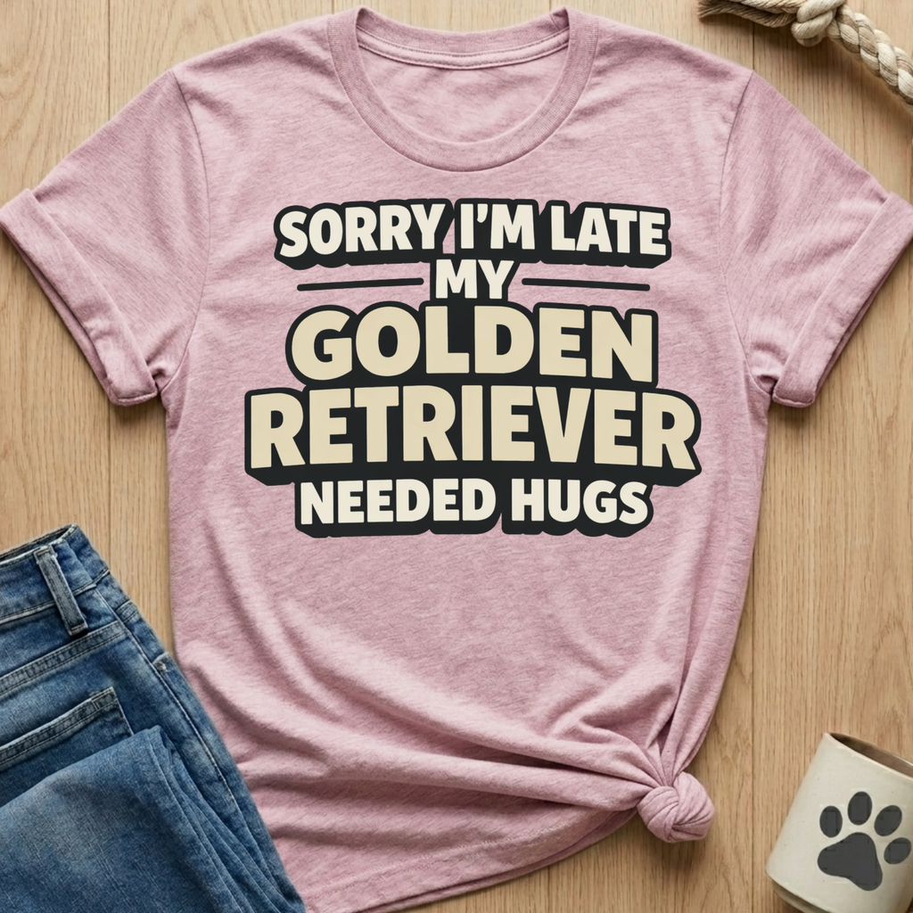 My Golden Needed Hugs T-Shirt