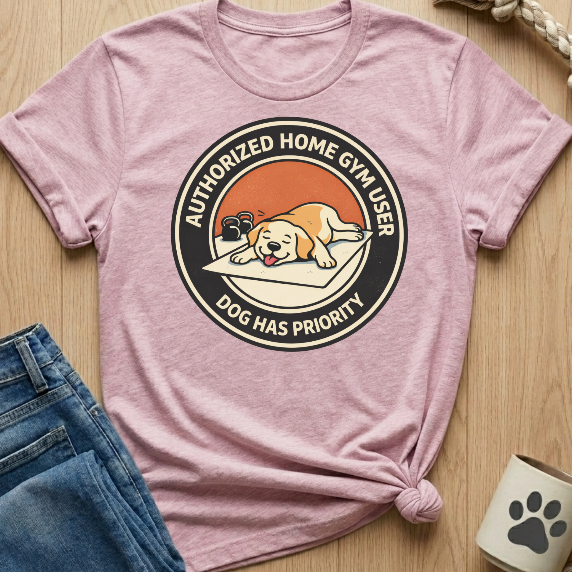 Authorized Home Gym User T-Shirt