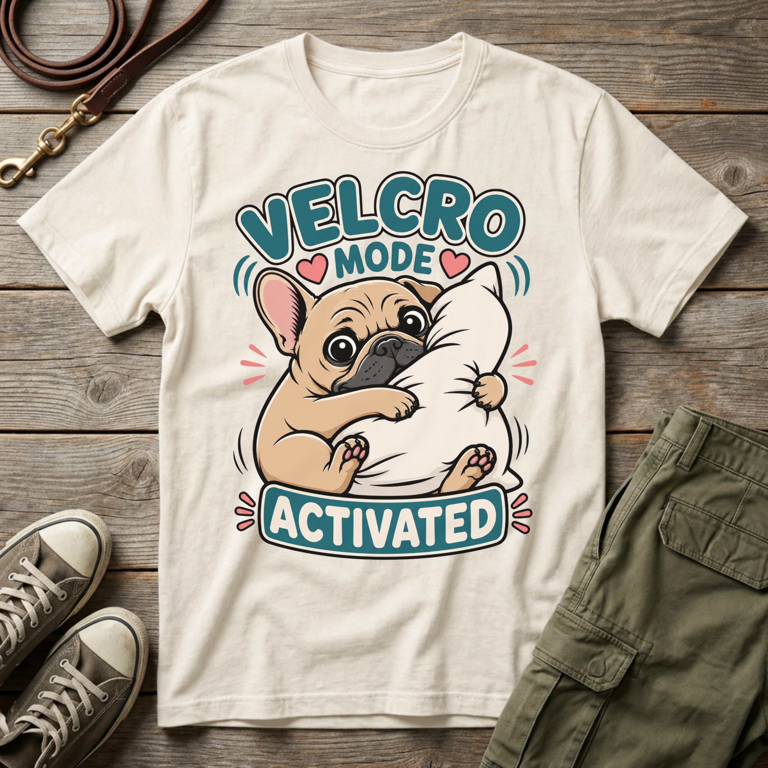 Velcro Mode Activated T-Shirt