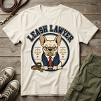 Frenchie Leash Lawyer T-Shirt