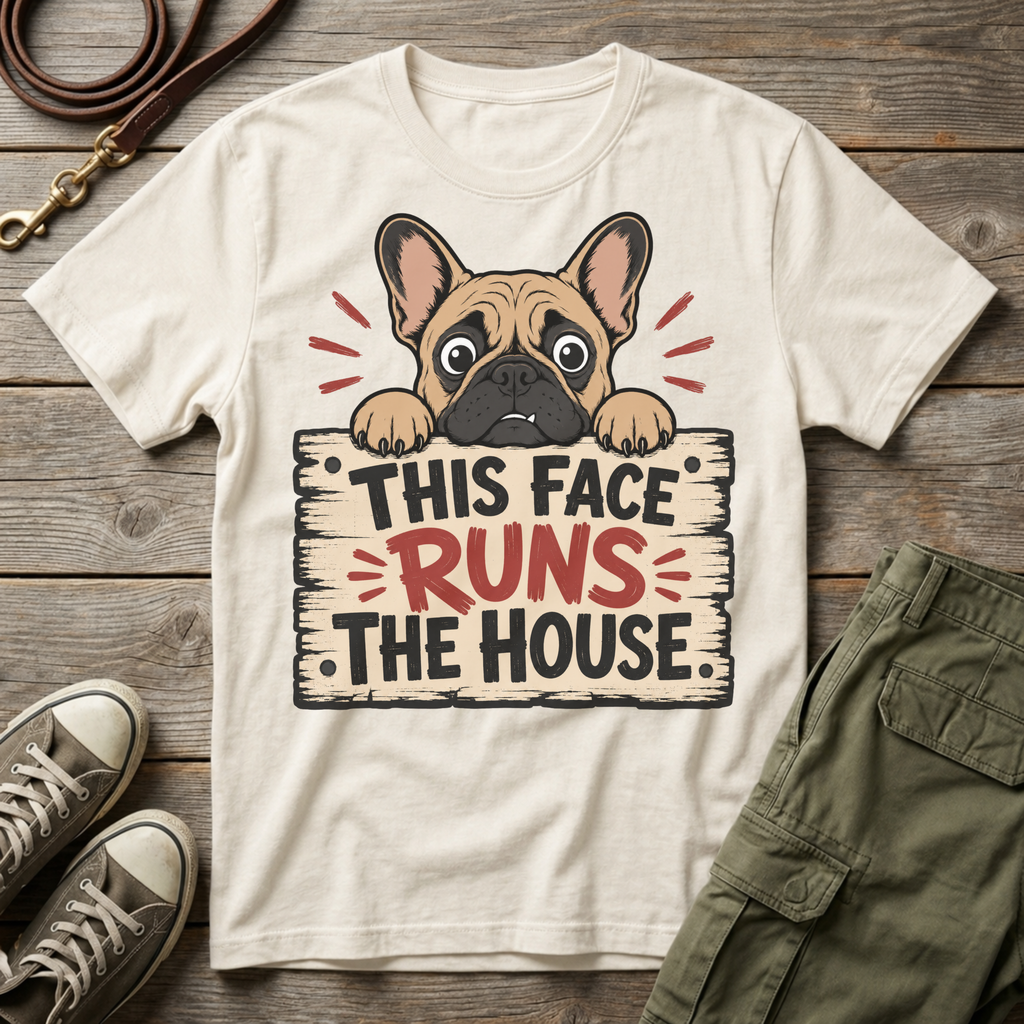 This Face Runs The House T-Shirt