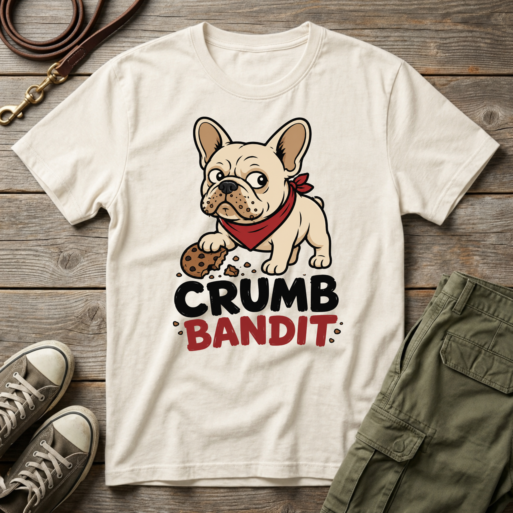 Frenchie Crumb Bandit T-Shirt