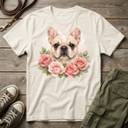 Frenchie Roses T-Shirt