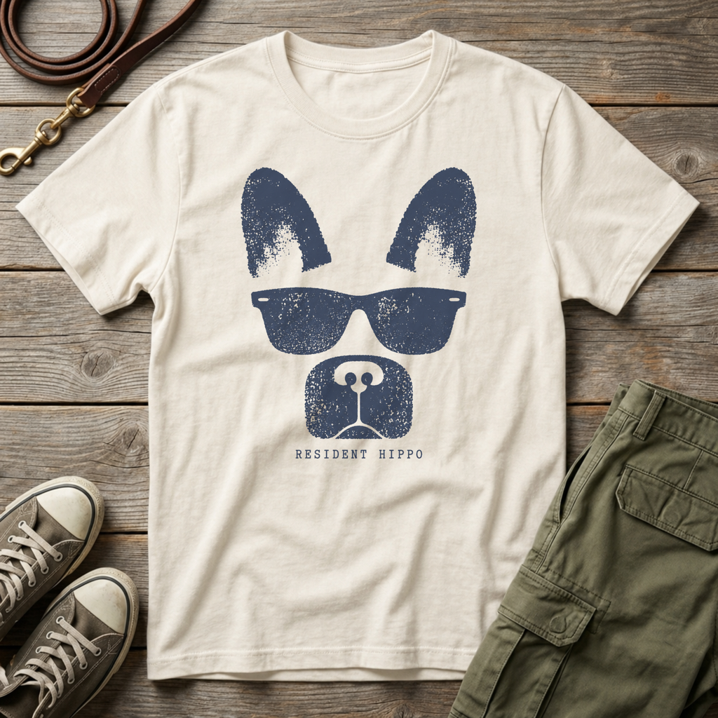 Frenchie Resident Hippo T-Shirt