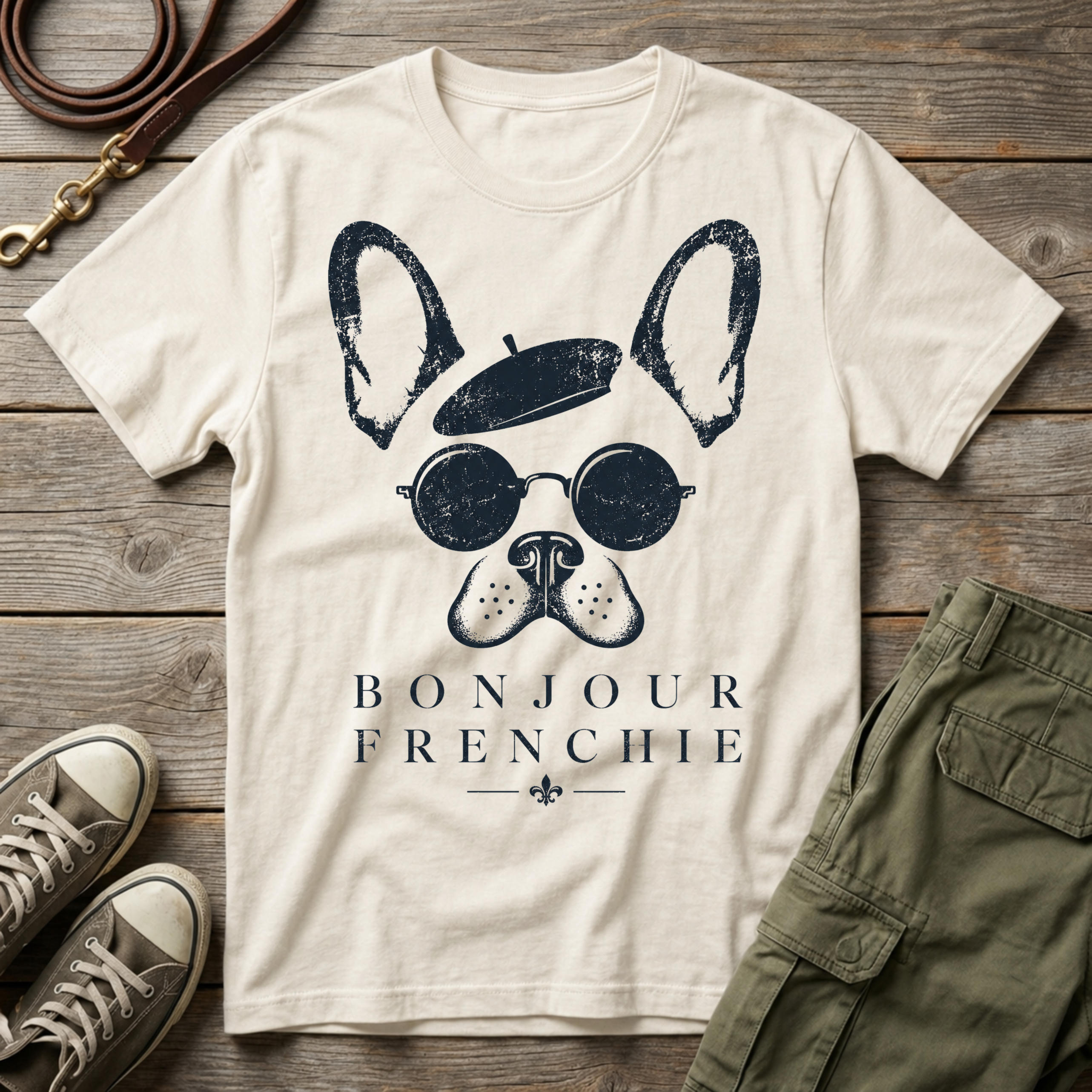 Bounjour Frenchie T-Shirt
