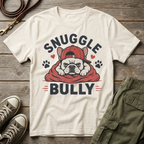 Frenchie Snuggle Bully Cap T-Shirt