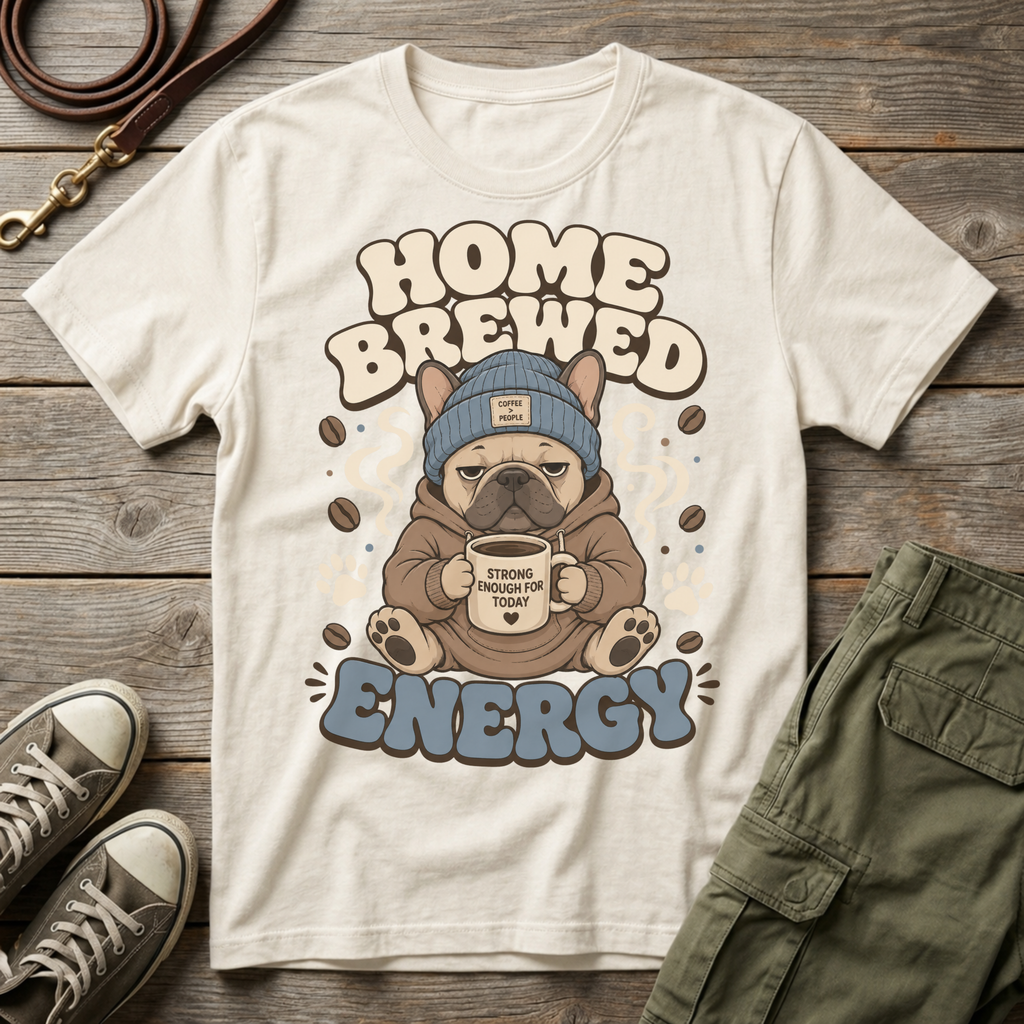 Frenchie Home Brewed T-Shirt