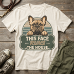 Frenchie Runs The House Sunset T-Shirt