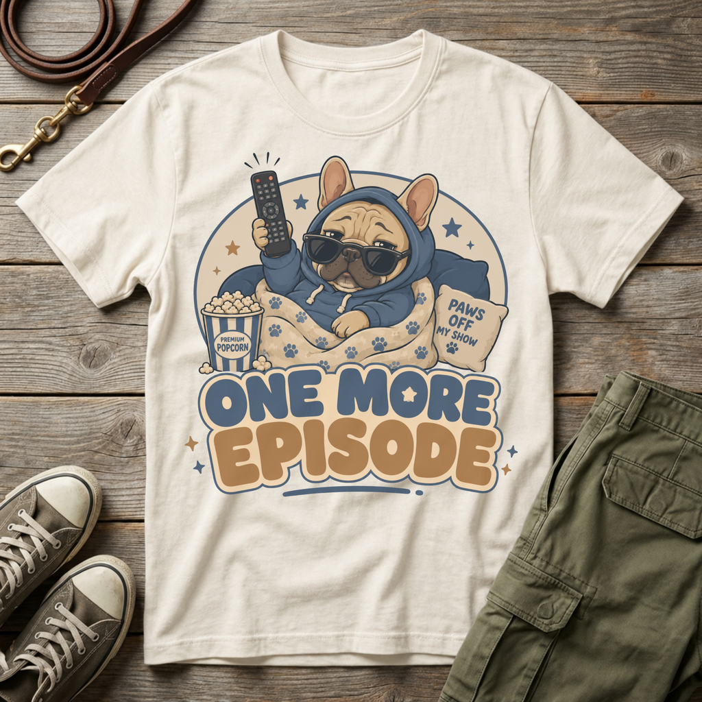 Frenchie One More Episode T-Shirt