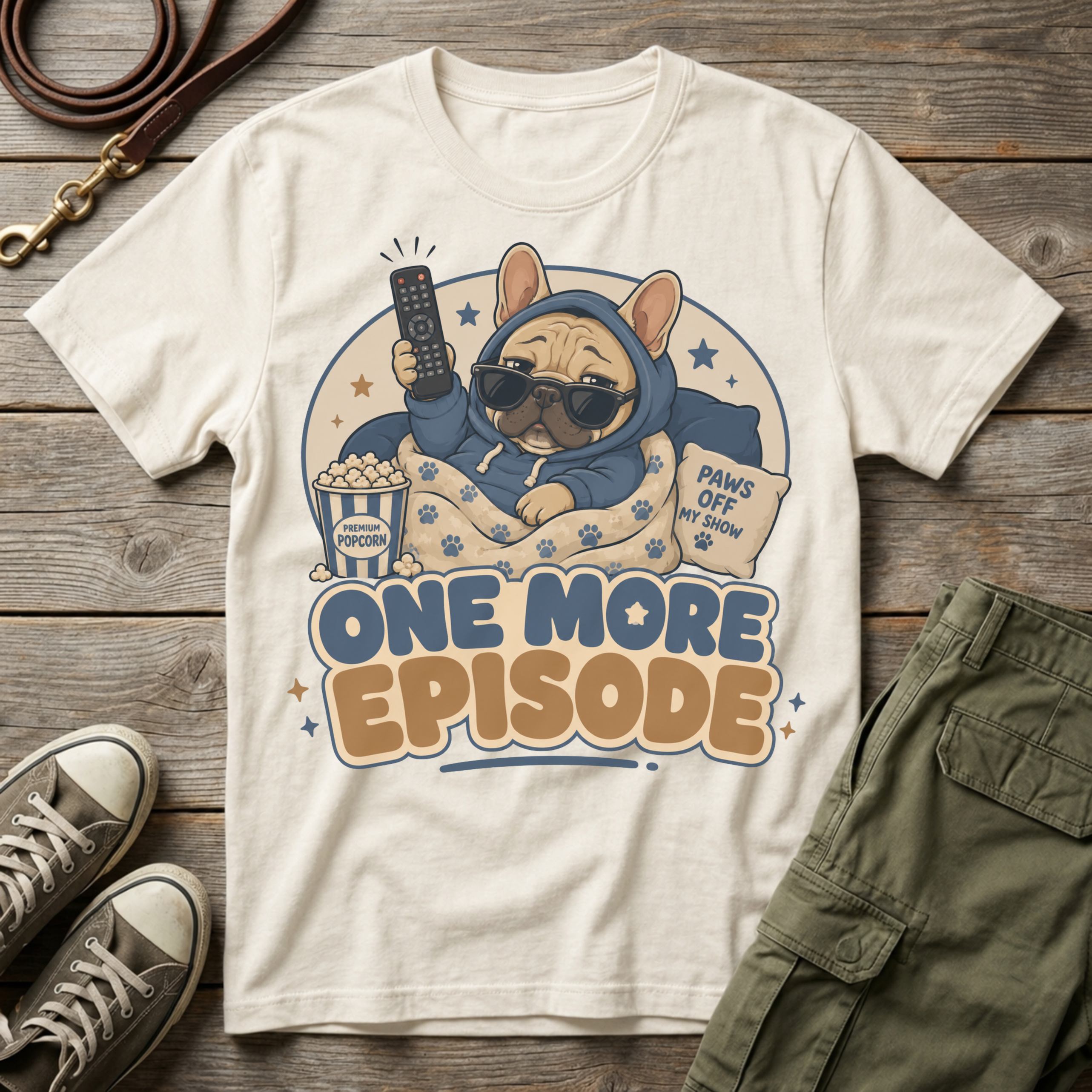 Frenchie One More Episode T-Shirt