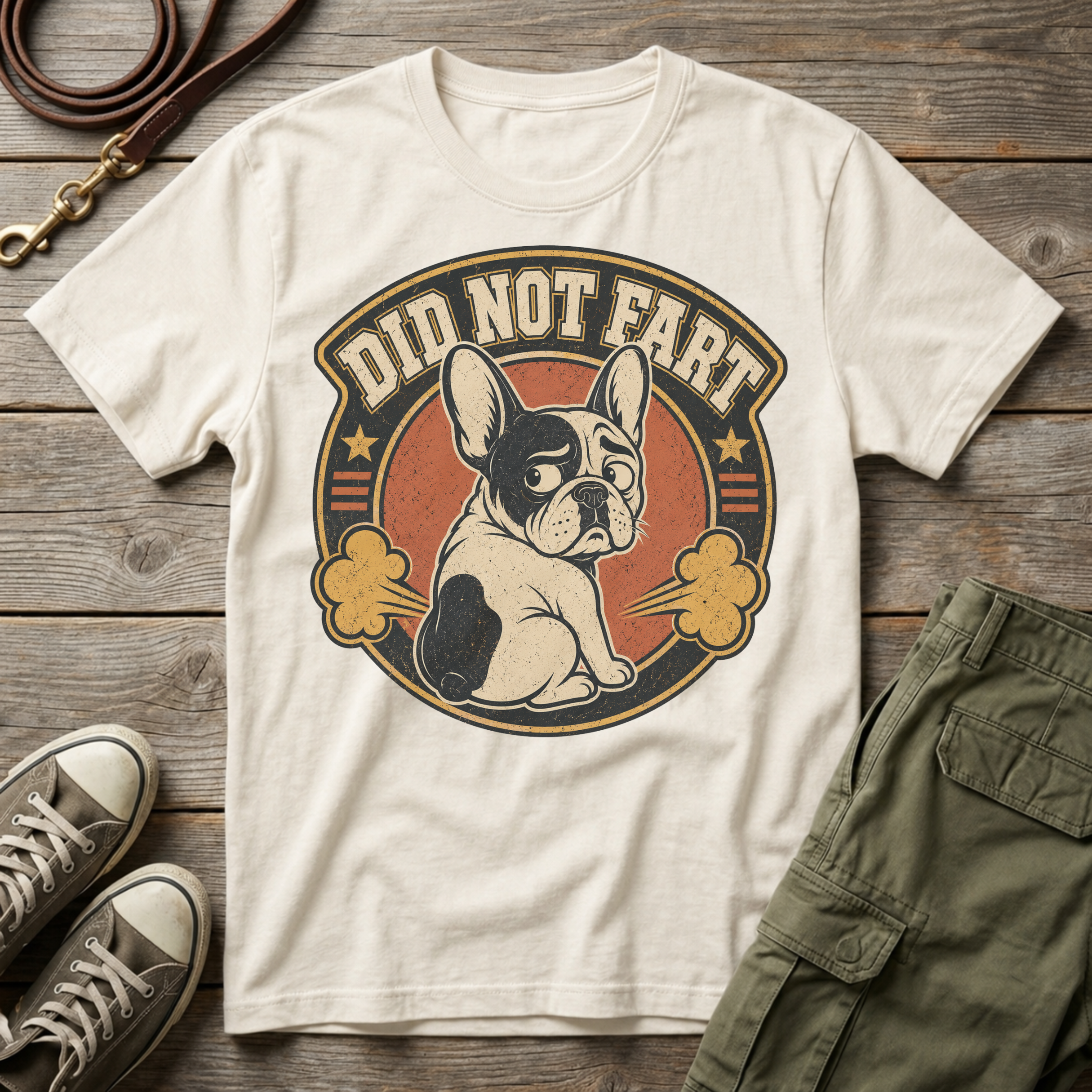 Frenchie Did Not Fart T-Shirt