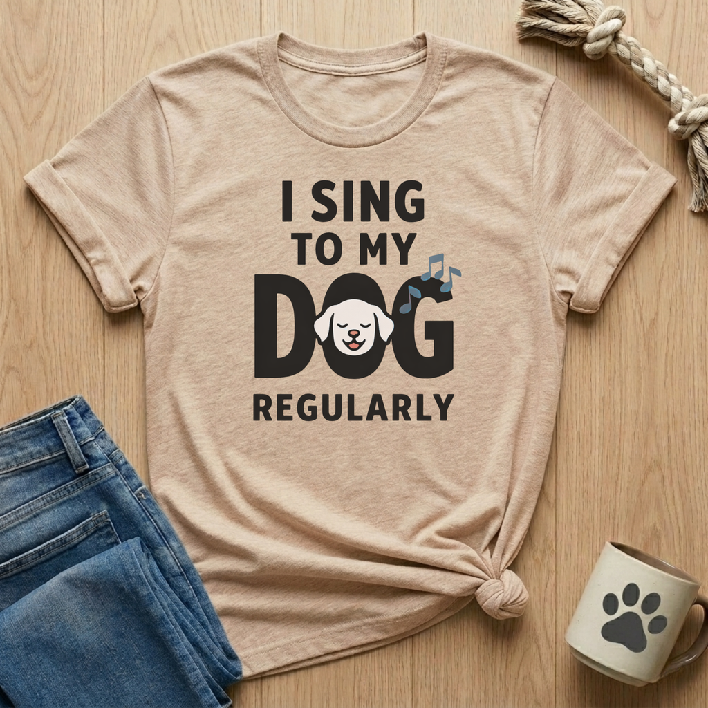 Sing to my Dog Regularly T-Shirt