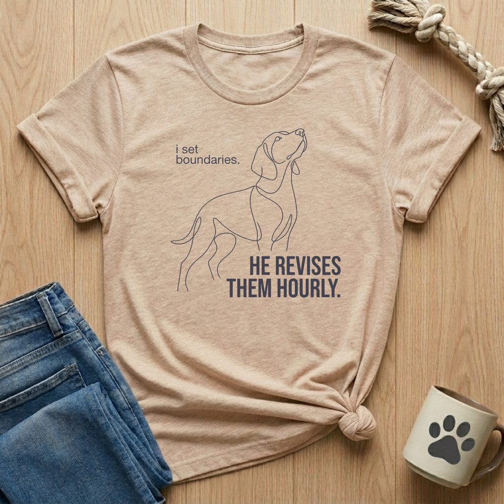 I Set Boundaries He Revises T-Shirt