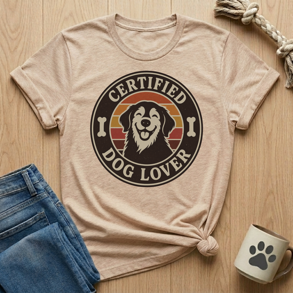Certified Dog Lover T-Shirt