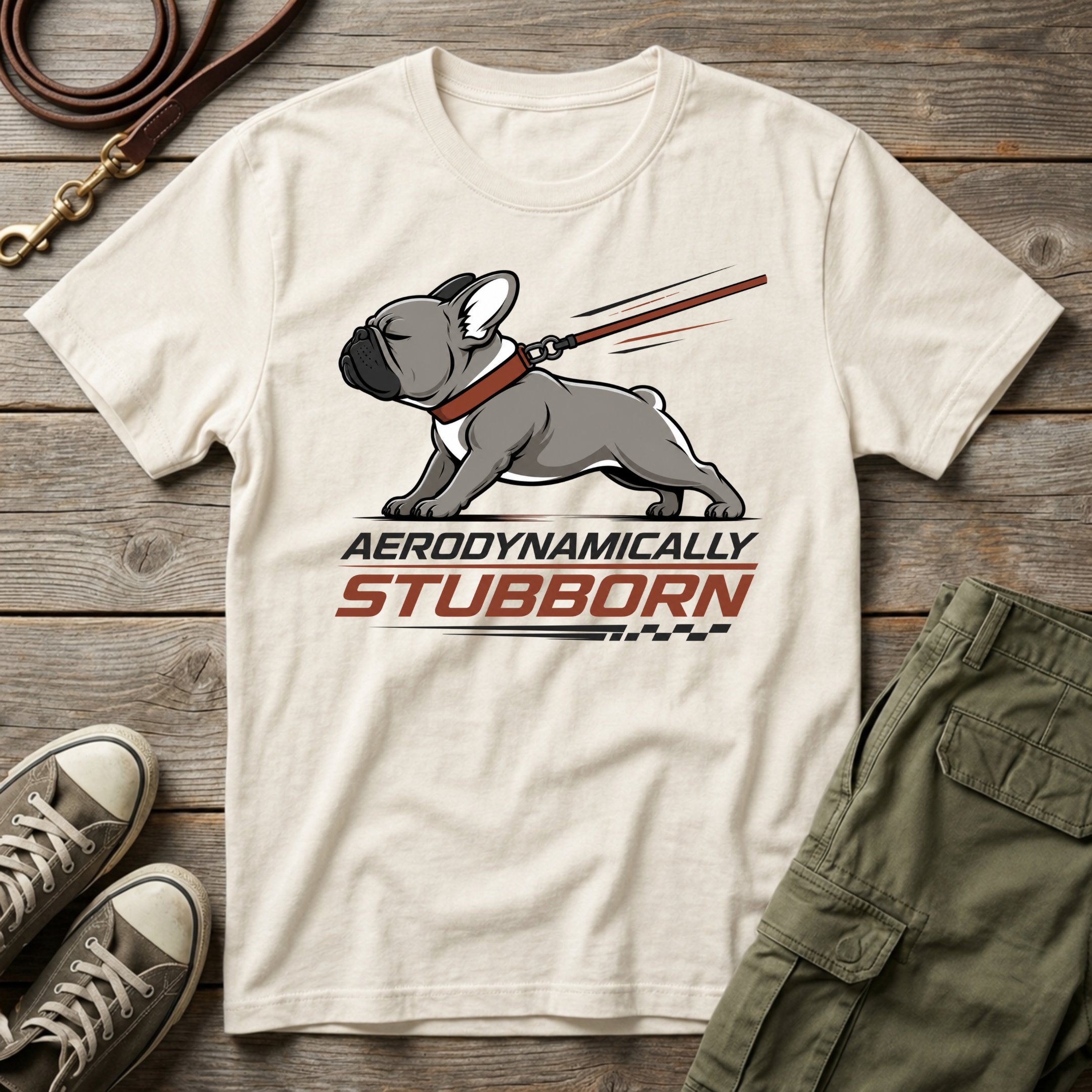Stubborn Aero Frenchie T-Shirt