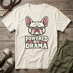 Frenchie Powered By Drama T-Shirt