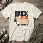 Frenchie Brick On Legs T-Shirt