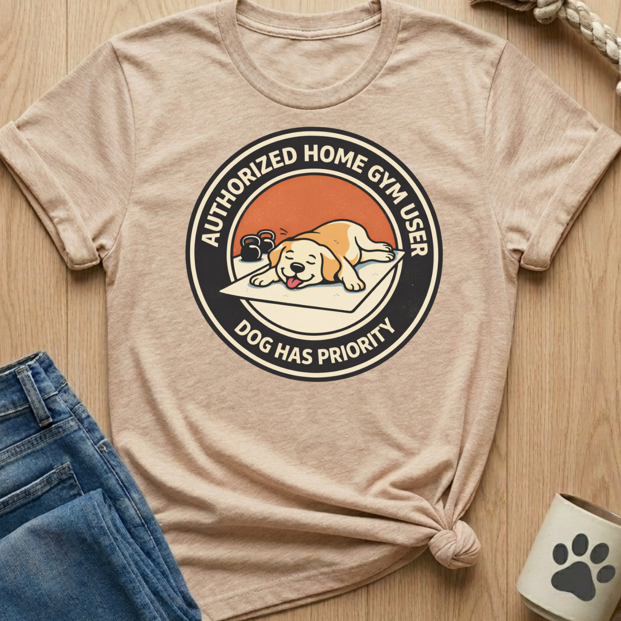 Authorized Home Gym User T-Shirt