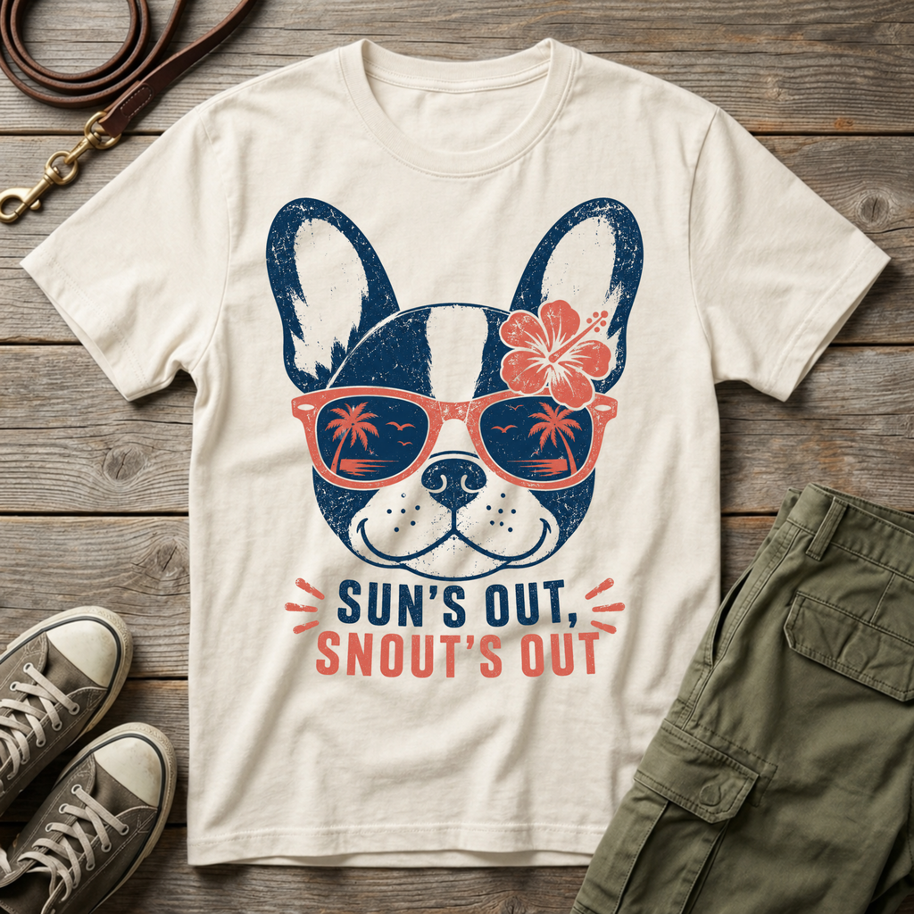 Frenchie Snout's Out T-Shirt