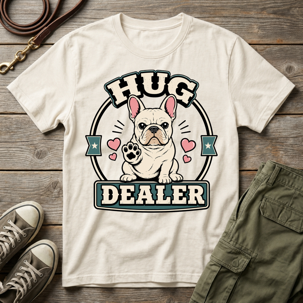 Frenchie Hug Dealer T-Shirt