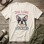 Girl Loves Frenchies T-Shirt
