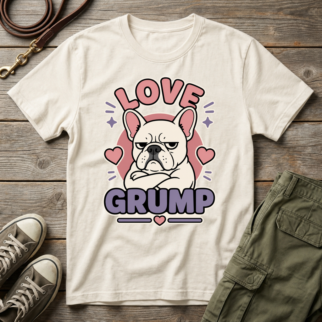 Frenchie Love Grump T-Shirt