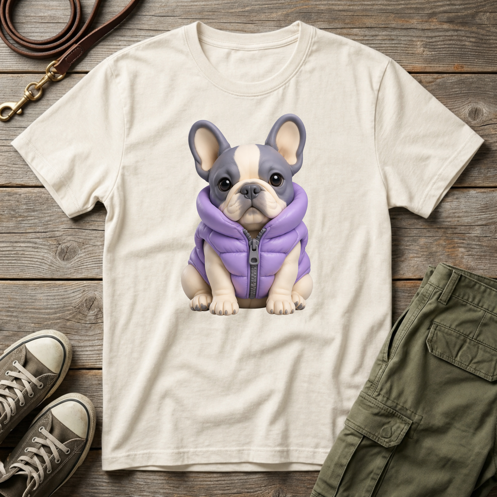 Frenchie Puffer T-Shirt