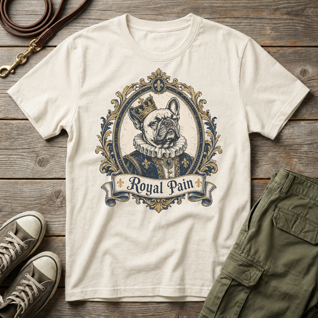 Frenchie Royal Pain T-Shirt