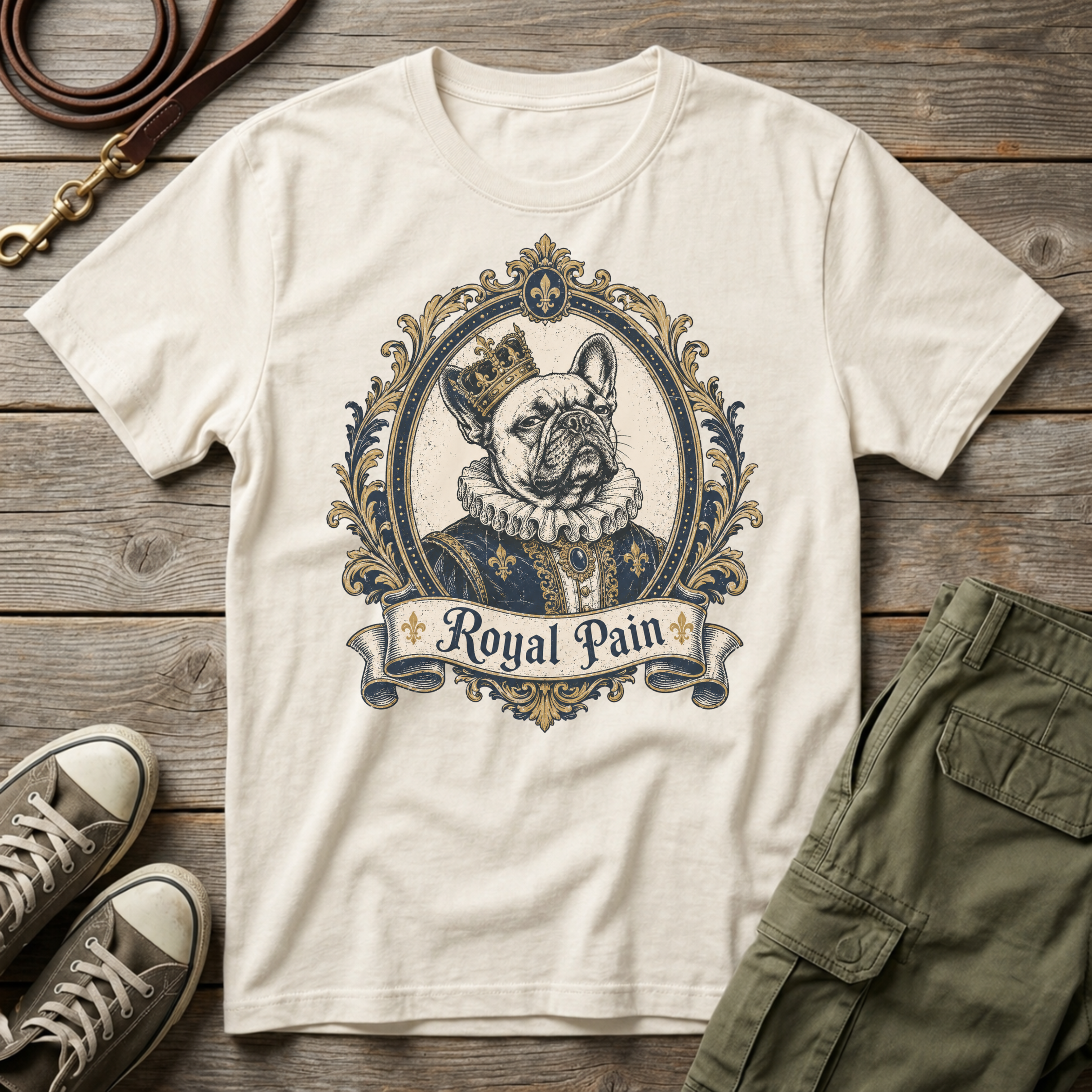 Frenchie Royal Pain T-Shirt